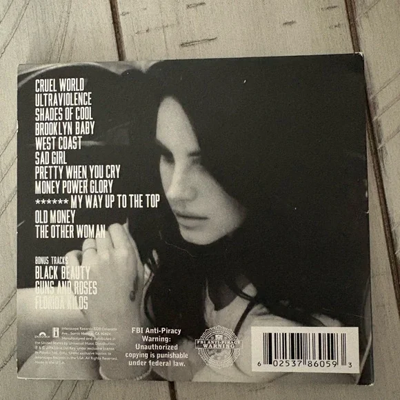 Lana Del Rey Ultraviolence CD - Picture 4 of 4